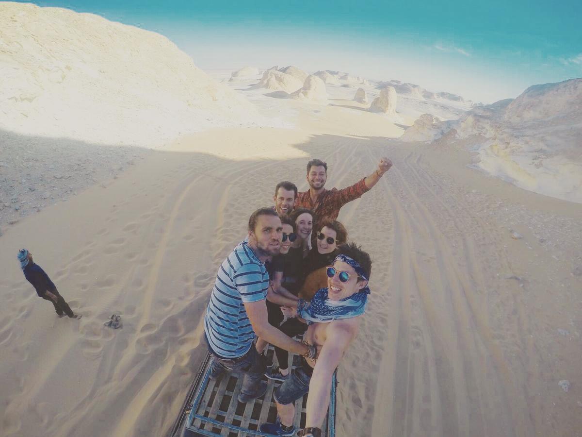 Happy Days Pyramids Inn Kafrat al Jabal Екстер'єр фото